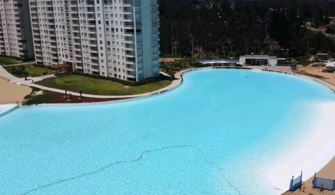 Laguna Bahía Algarrobo.