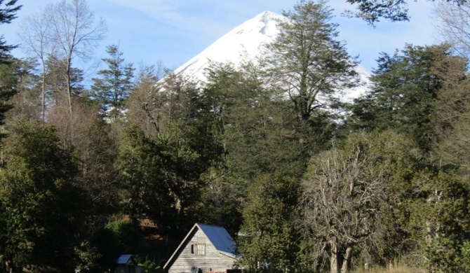 Refugio de Montaña Kultrun Mawida, habitación baño y cocina privada-No cobramos IVA