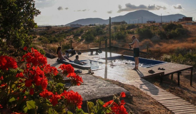 "Ocho Aguilas Eco Lodge" tranquilidad en pleno campo afuera del asfalto