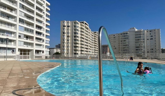 Hermoso Depto Condominio Vista Pacifico, La Serena a pasos del Mar