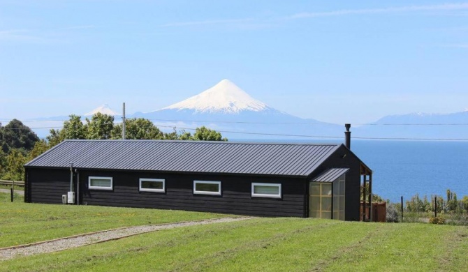 Cabaña frente al Lago Llanquihue