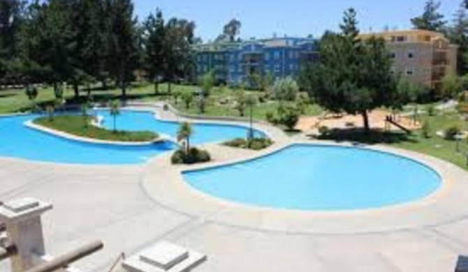 Algarrobo depto 3 D piscina parque