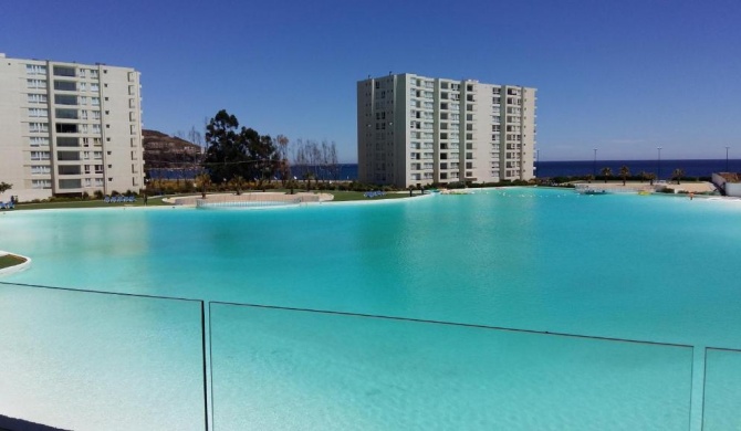 Papudo Laguna VISTA AL MAR Y PISCINA