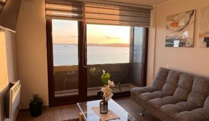 Departamento nuevo, con vista bahía, Terramar