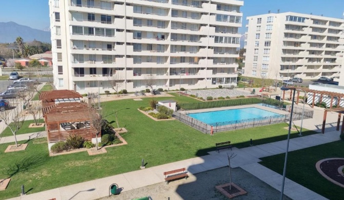 DEPARTAMENTO EN CONDOMINIO TERRADOS RANCAGUA CENTRO 3D 2B ESTACIONAMIENTO PRIVADO a un COSTADO DE CARRETERA 5 SUR