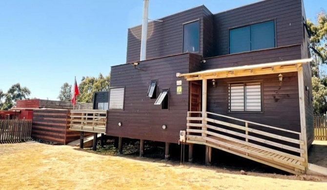 Casa con vista al mar ideal para decanso.