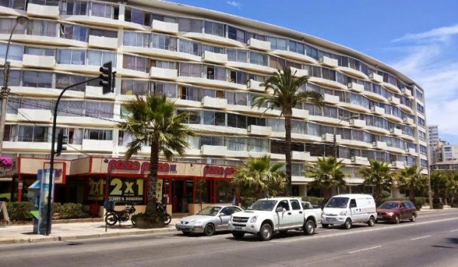 Departamento a pasos de casino y playas en Viña del Mar