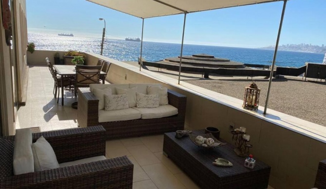 Hermoso departamento frente al mar, Viña del Mar Reservar con más de un día de anticipación