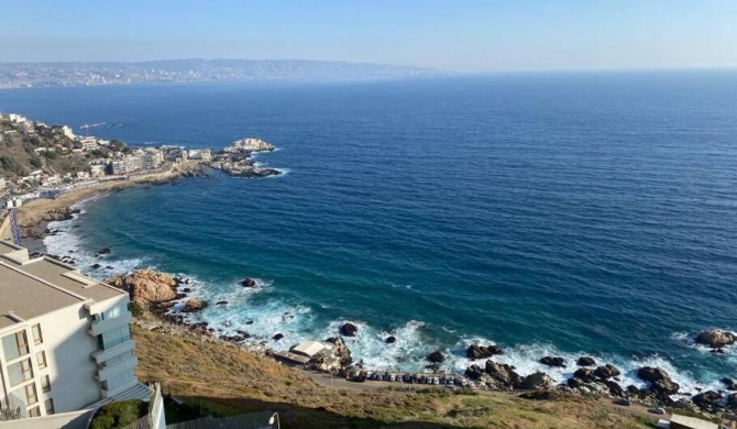 Lindo Depto con vista despejada en Reñaca Norte